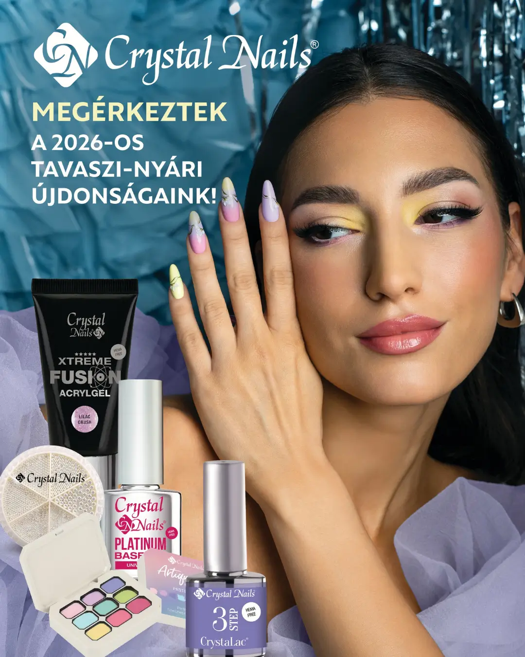Crystal Nails 2026 Tavaszi-Nyári újdonságok