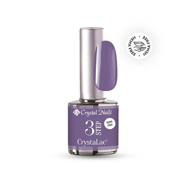Lila Crystal Nails 3 lépéses gél-lakk, hema mentes.