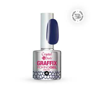 5996487117018 crystal nails graffix poking gel 04 midnight blue 4ml