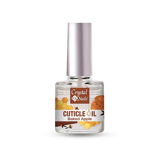 Crystal Nails Cuticle Oil Baked Apple illusztráció.