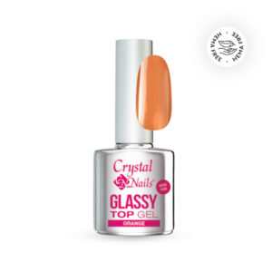 5996487117391 crystal nails glassy top gel orange 4ml