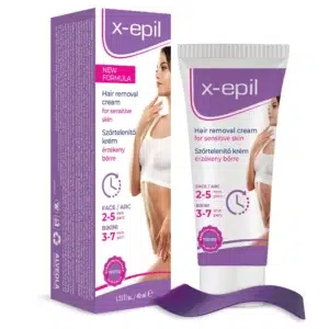 X-epil szőrtelenítő krém érzékeny bőrre