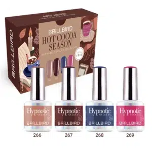 Brillbird Hypnotic GelLac Hot Cocoa Season kit