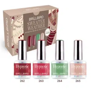 Brillbird Hypnotic Sweater Weather kit téli színekkel.