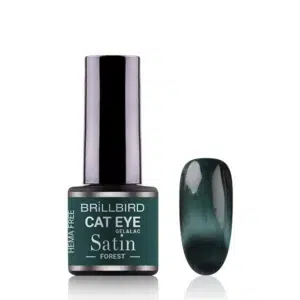 Brillbird Cat Eye Satin Forest gél-lakk, hema mentes