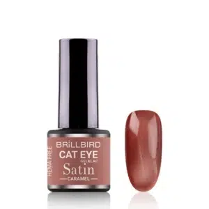Brillbird Cat Eye Satin Caramel gél-lakk, hema mentes