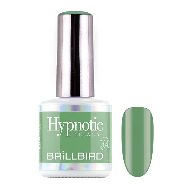 5999077688240 brillbird hypnotic gel lac 264 4ml zöld