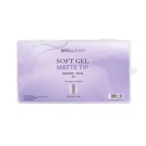 5999077688394 brillbird soft gel matte tip square