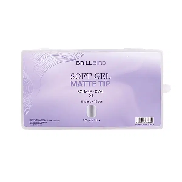 5999077688394 brillbird soft gel matte tip square