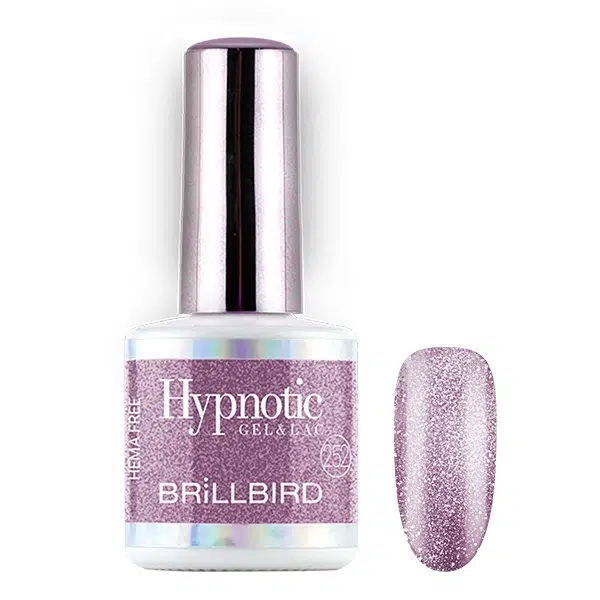 5999077690809 Brillbird Hypnotic HEMA Free GelLac Platinum 8ml 252