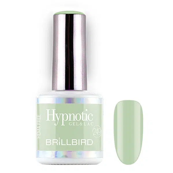 Hypnotic Gel&Lac 249 zöld színű gél-lakk.