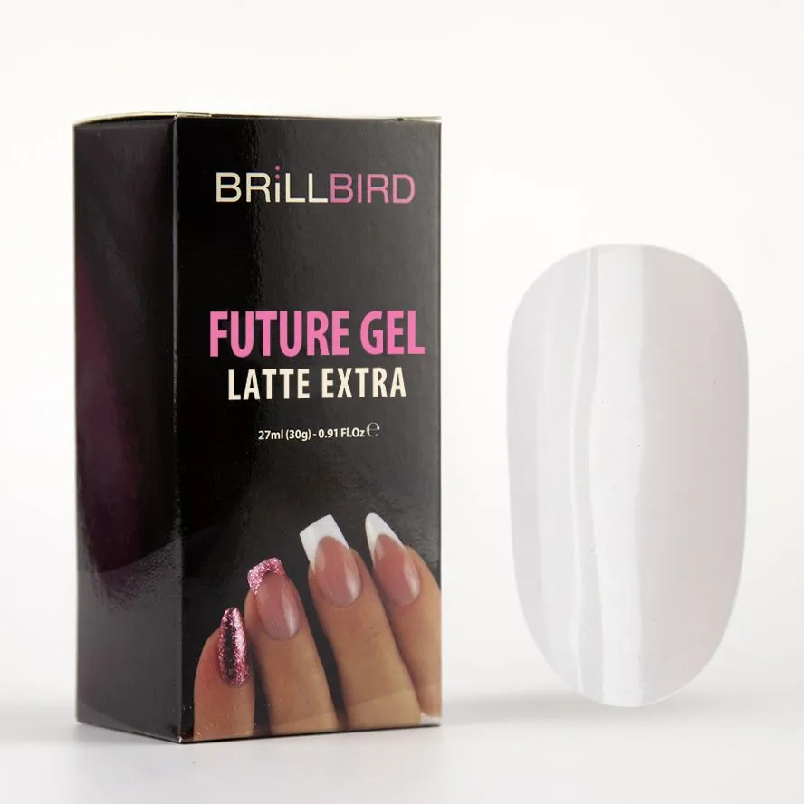 5999077692995 Brillbird Future Gel Latte Extra Polygel Akril Zsele 30G
