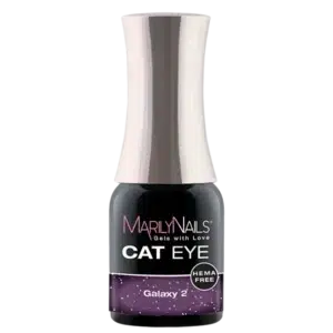 MarilyNails Cat Eye Galaxy 2 gél, hema mentes.