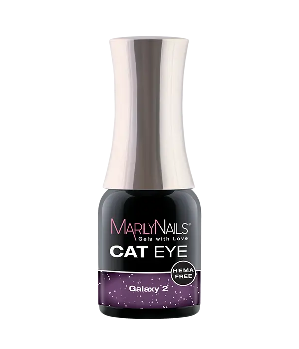 MarilyNails Cat Eye Galaxy 2 gél, hema mentes.
