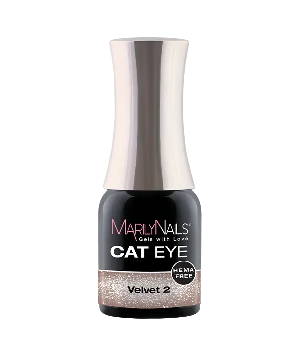 MarilyNails Cat Eye Velvet 2 gél, hema mentes.
