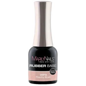 MarilyNails Rubber Base 35FG Peachy Blush.