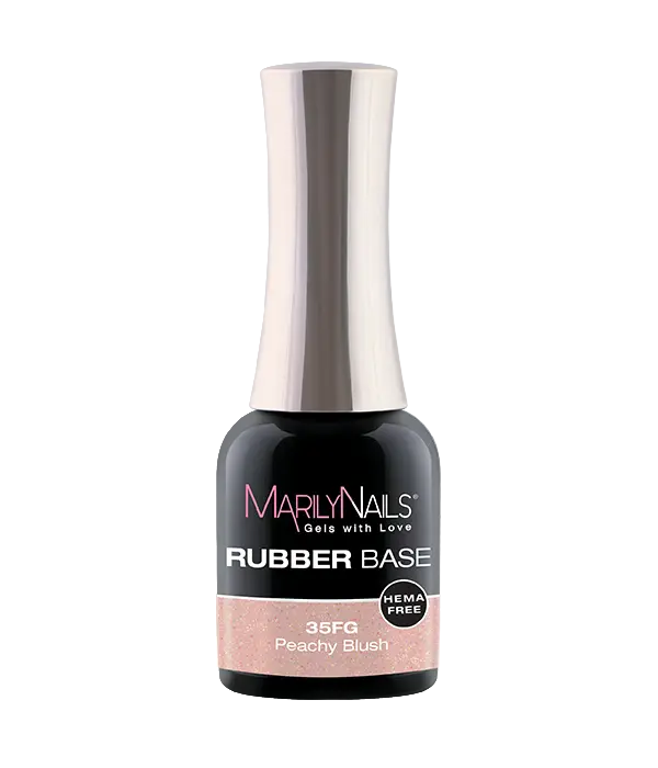 MarilyNails Rubber Base 35FG Peachy Blush.