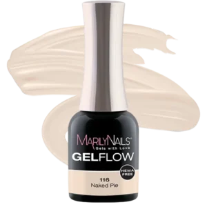 MarilyNails GelFlow 116 Naked Pie színes gél-lakk.