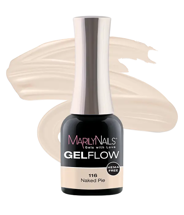MarilyNails GelFlow 116 Naked Pie színes gél-lakk.