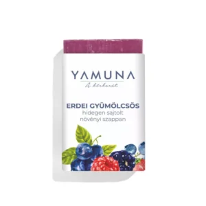 Yamuna erdei gyümölcös növényi szappan, hidegen sajtolt.