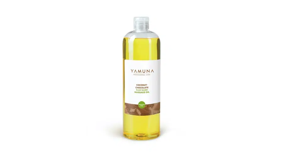 Yamuna kókusz-csokoládé masszázsolaj.