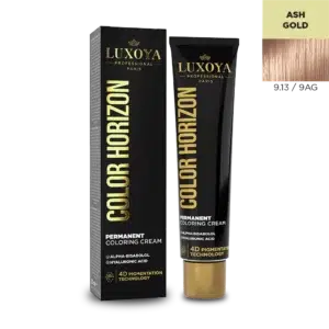 Luxoya Color Horizon árnyalat 9.13 Ash Gold hajfesték.