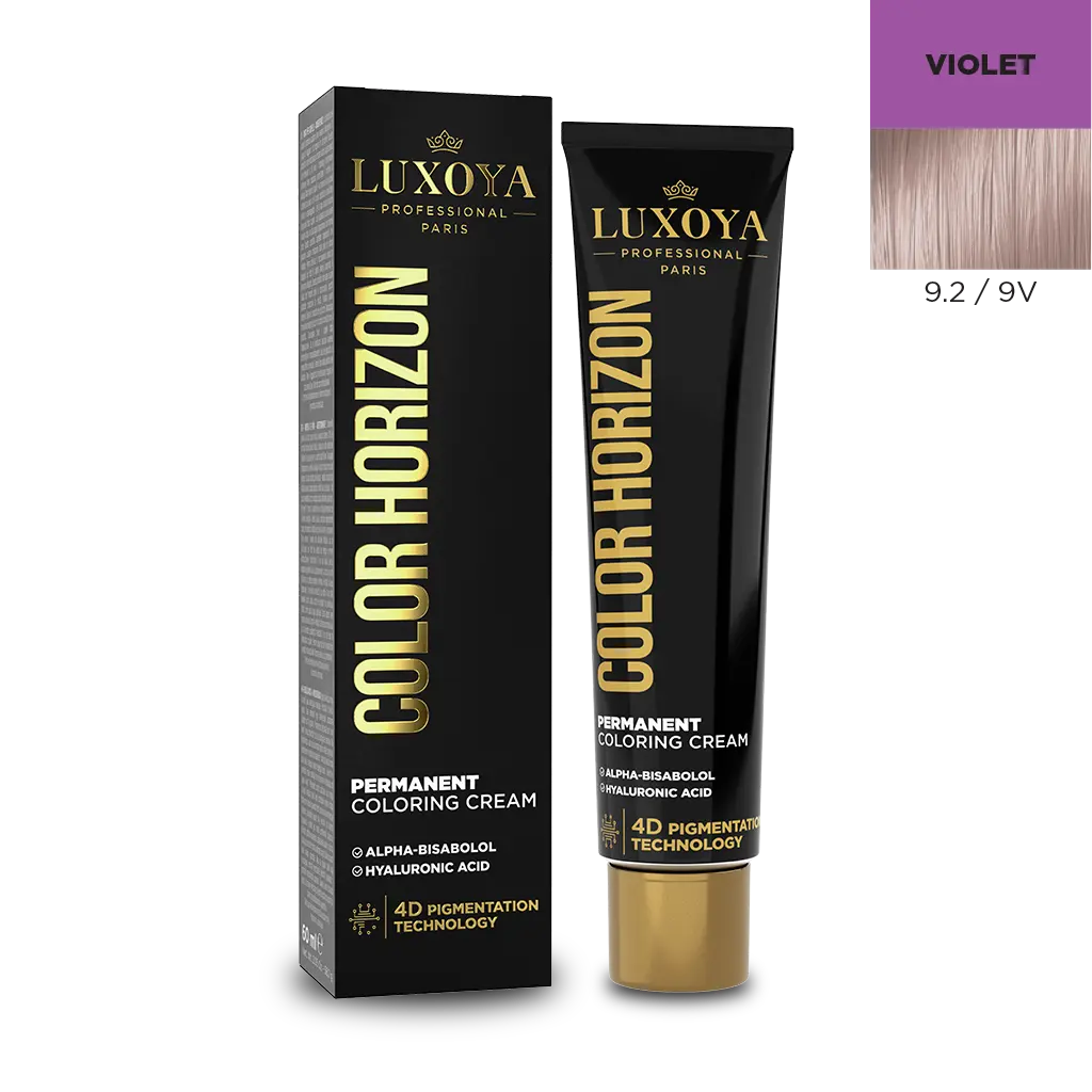 Luxoya Color Horizon violett színű hajfesték 9.2/9V.