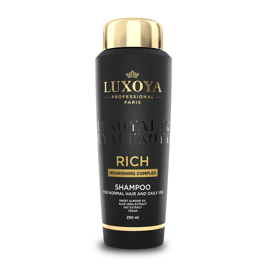 Luxoya Professional Paris Rich sampon, 250 ml, normál hajra.
