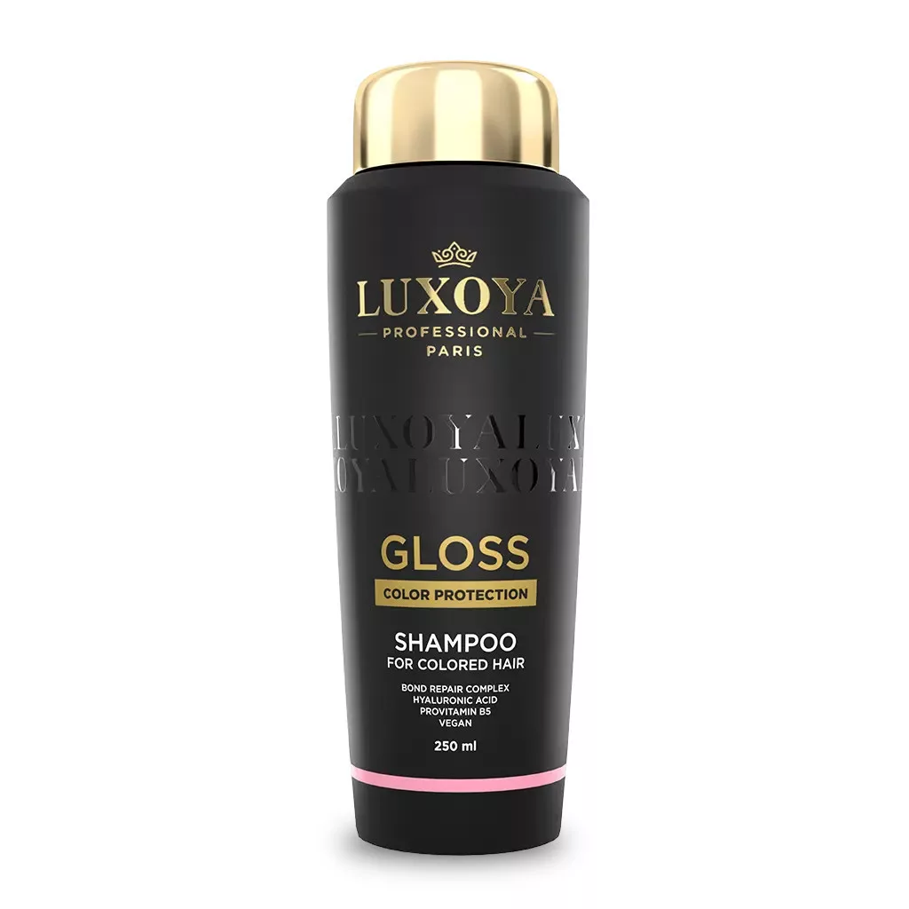 Luxoya Gloss festett hajra szánt sampon, 250 ml.
