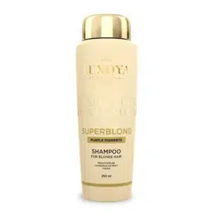 Luxoya Superblond sampon szőke hajra, lila pigmentekkel, 250 ml.