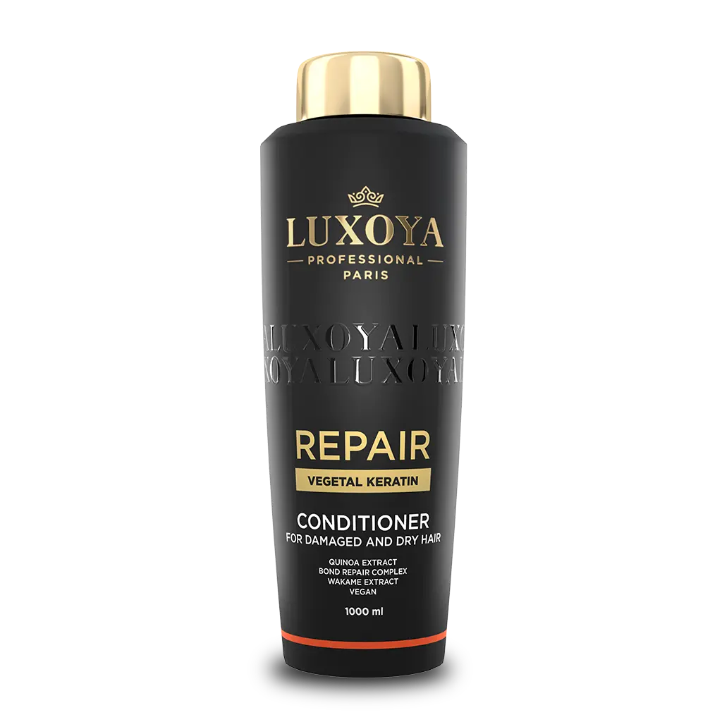 Luxoya Repair szőkítő, növényi kératin, 1000 ml, sérült hajra.