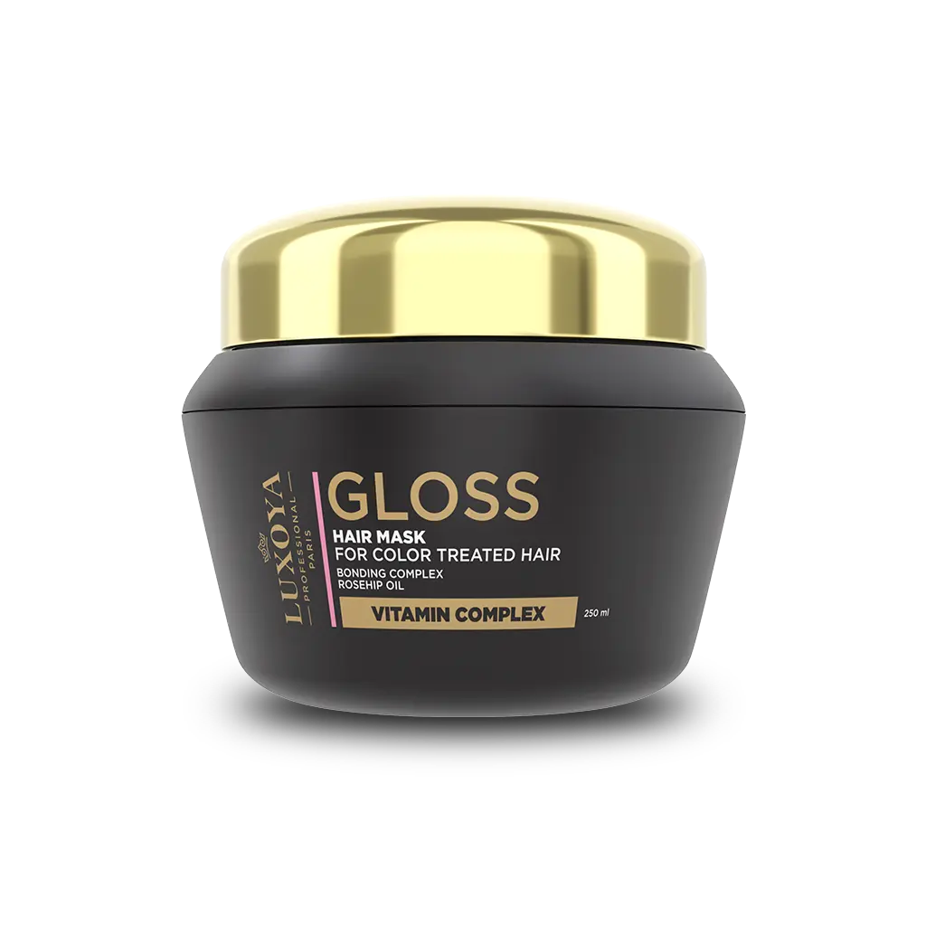 Luxoya Gloss hajmaszk festett hajra 250 ml.