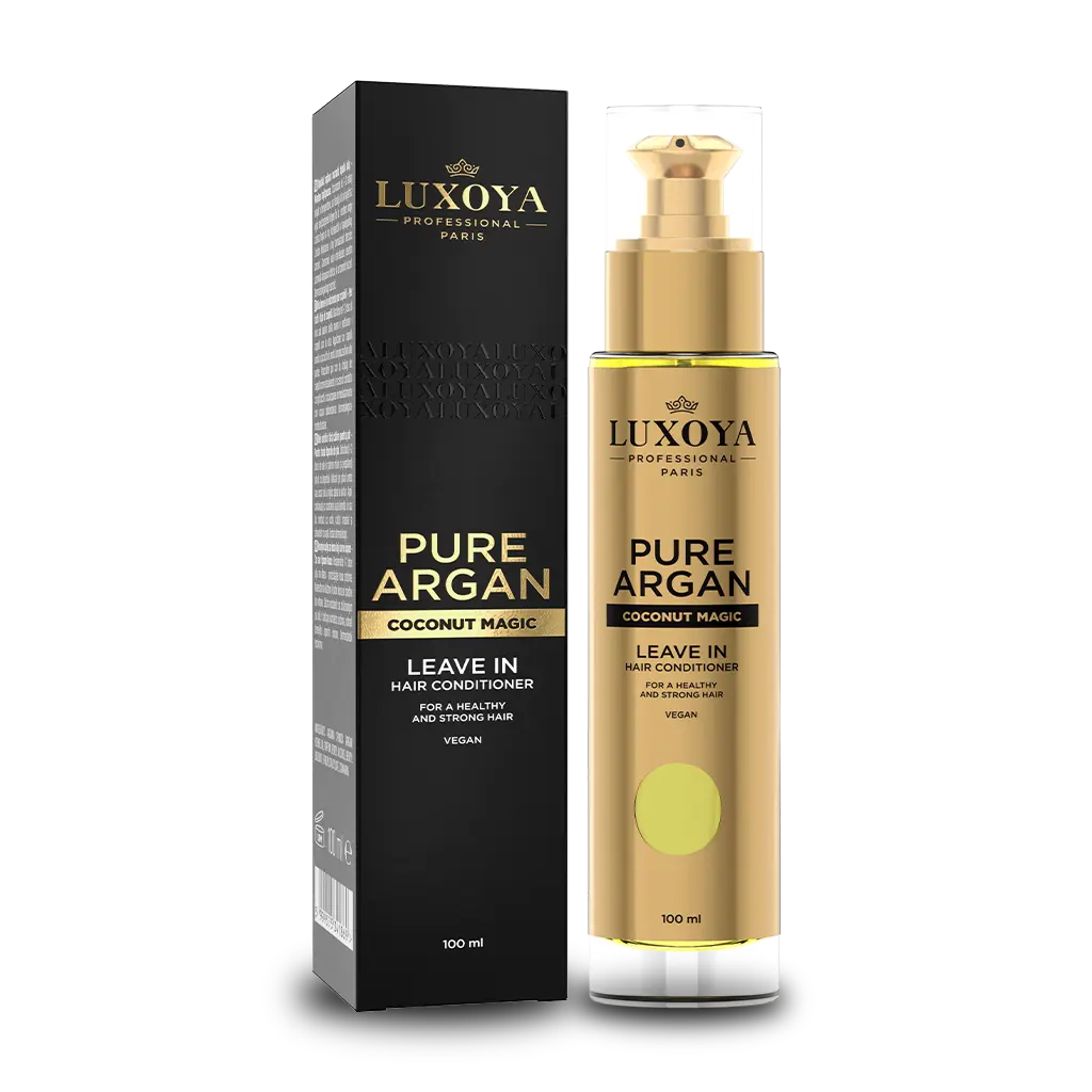 Luxoya Pure Argan hajvégápoló szérum, 100 ml, vegán.