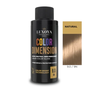 Luxoya Color Dimension 9.0 természetes hajszín, hajfesték.