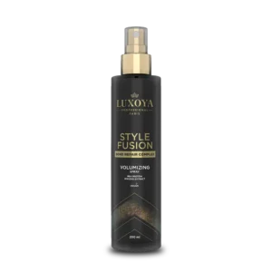 Luxoya Style Fusion volumizáló spray, 200 ml, bőrjavító komplexummal.