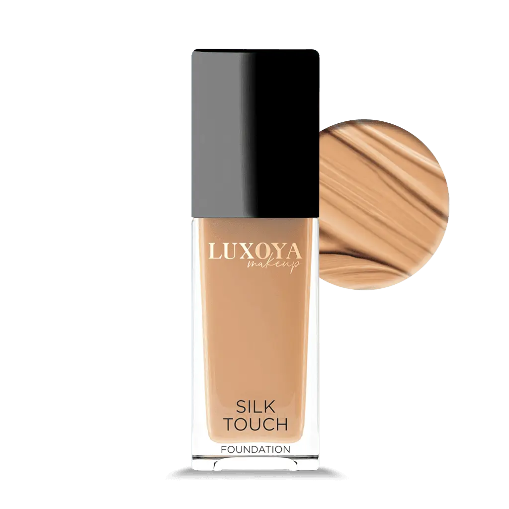 Luxoya Silk Touch Foundation, puha és természetes bőrhatású alapozó.
