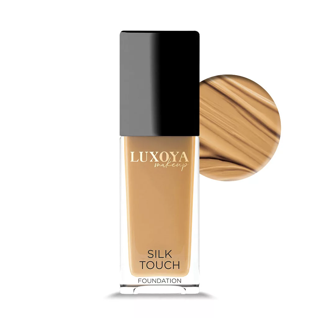 Luxoya Silk Touch Foundation, puha és természetes bőrhatású alapozó.