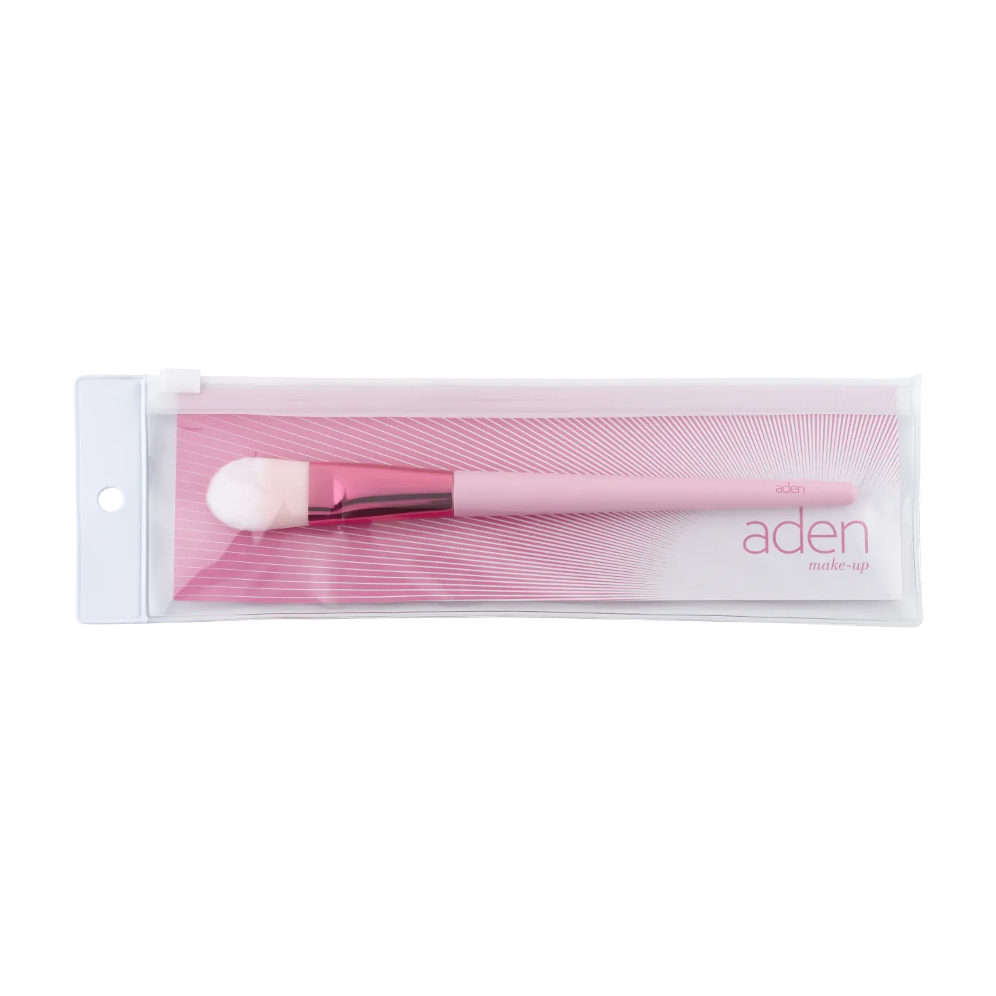 Rózsaszínű aden make-up alapozó ecset