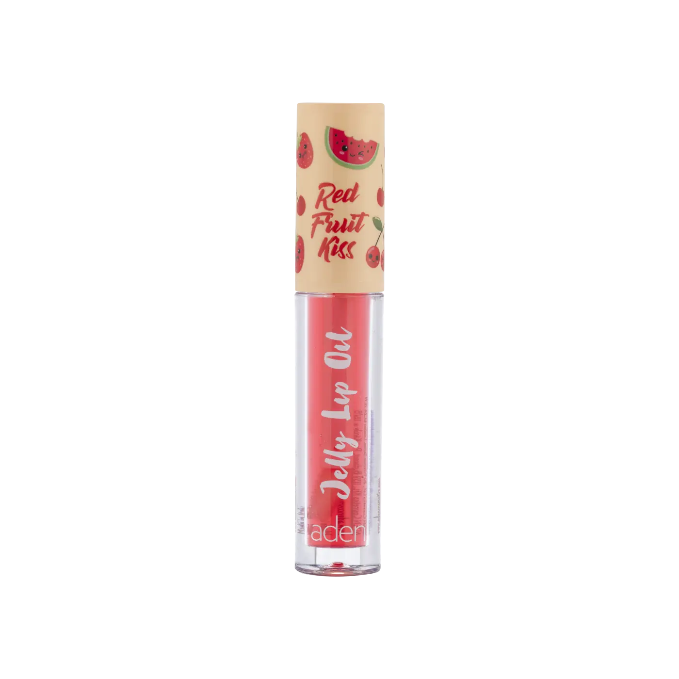 Aden Jelly Lip Oil Red Fruit Kiss ajakápoló olaj, frissítő gyümölcsös árnyalat.