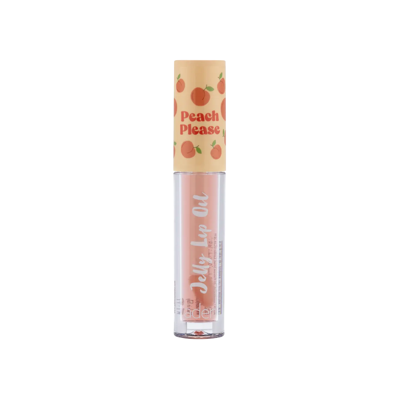 Peach Please Jelly Lip Oil ajakápoló olaj, peach színű, frissítő hatású.