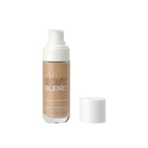 Aden Soft Blend liquid foundation, hyaluronic acid, soft focus, fényes finomítás.