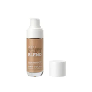Aden Soft Blend liquid foundation, színes alapozó, hyaluronic acid.