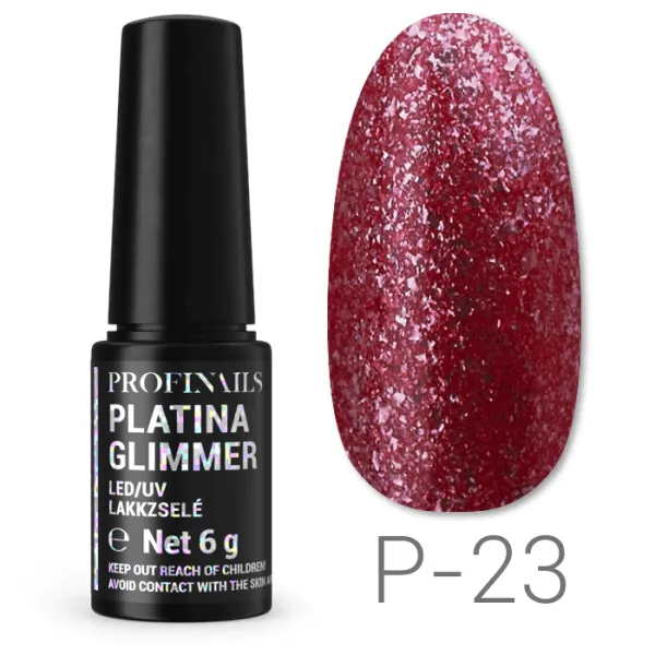 61004 P23 PLATINA GLIMMER GEL POLISH 700X700 WEB 202411