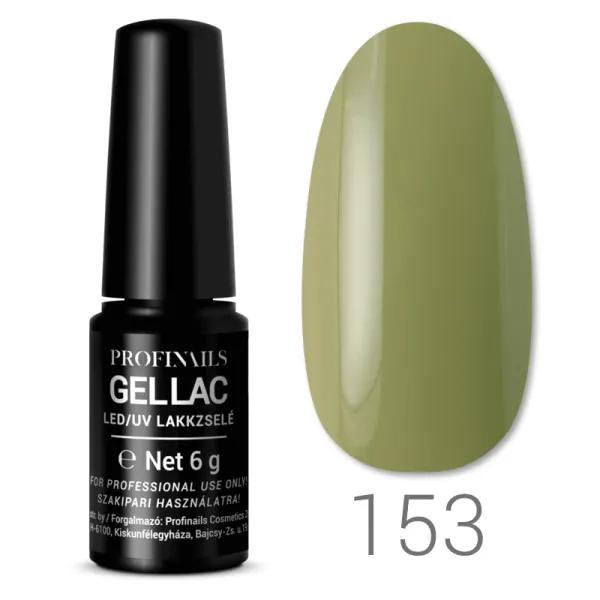 Profinaills Gellac 153 zöld színű gél lakk.