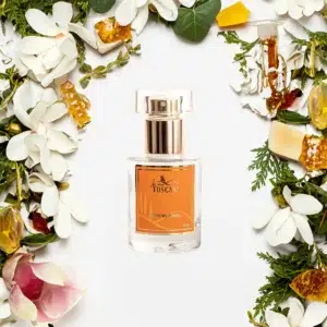 La mia Toscana női parfüm, 30 ml, virágokkal körülölelt.
