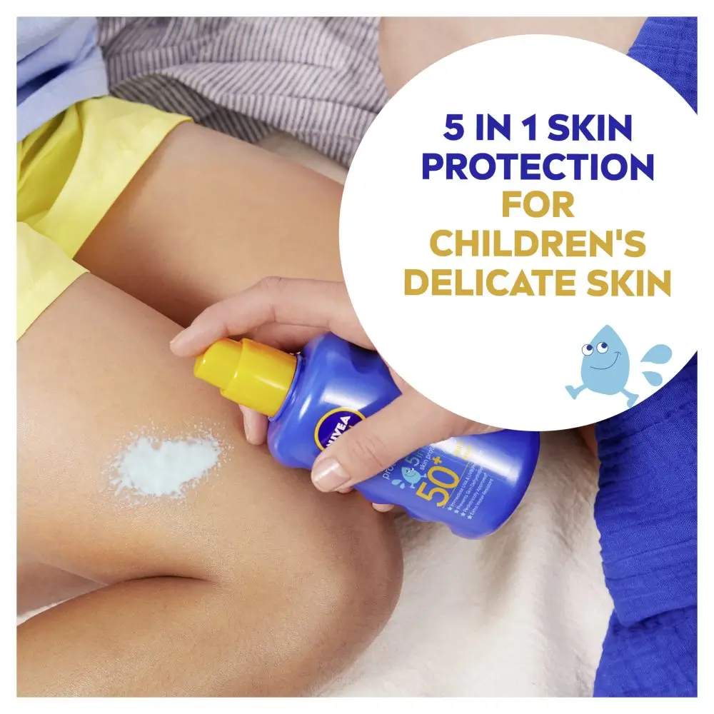 NIVEA SUN Napozó spray gyerekeknek, 50 faktor