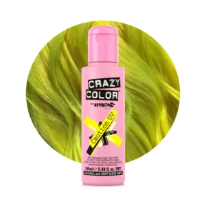 crazy color szinezo 100ml no77 caution neon yellow 1