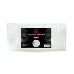 5996487121596 crystal nails xtreme easy french tip box