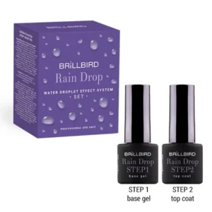 5999077683306 brillbird rain drop kit top gel fedolakk