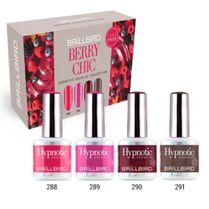 5999077683658 brillbird hypnotic berry gellakk chic kit